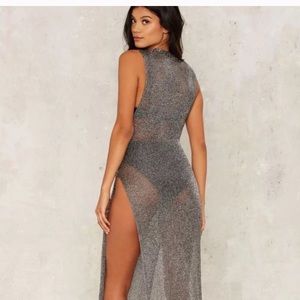 Dance and Marvel Metallic Maxi Nasty Gal